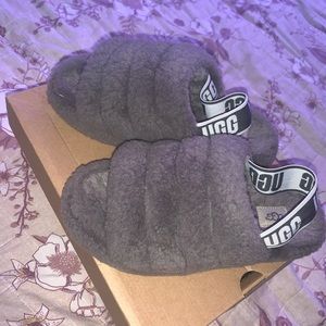 Fluff Yeah Ugg Slippers 🤍